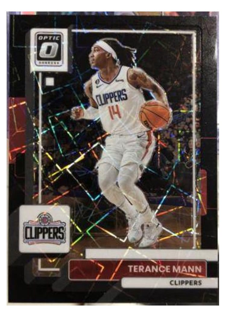 2022-23 Donruss Optic Base Set Terance Mann #120 card