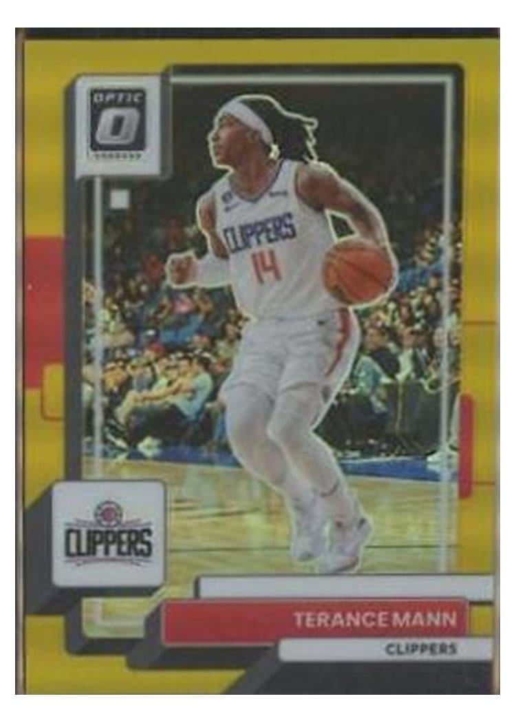2022-23 Donruss Optic Base Set Terance Mann #120 card
