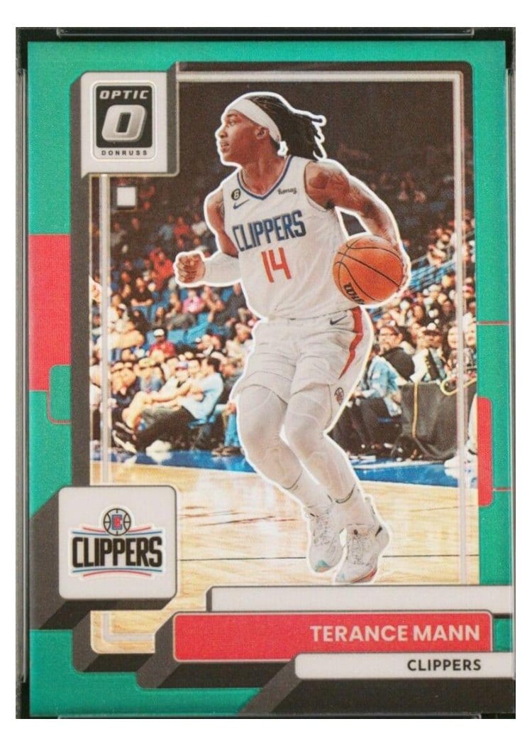 2022-23 Donruss Optic Base Set Terance Mann #120 card