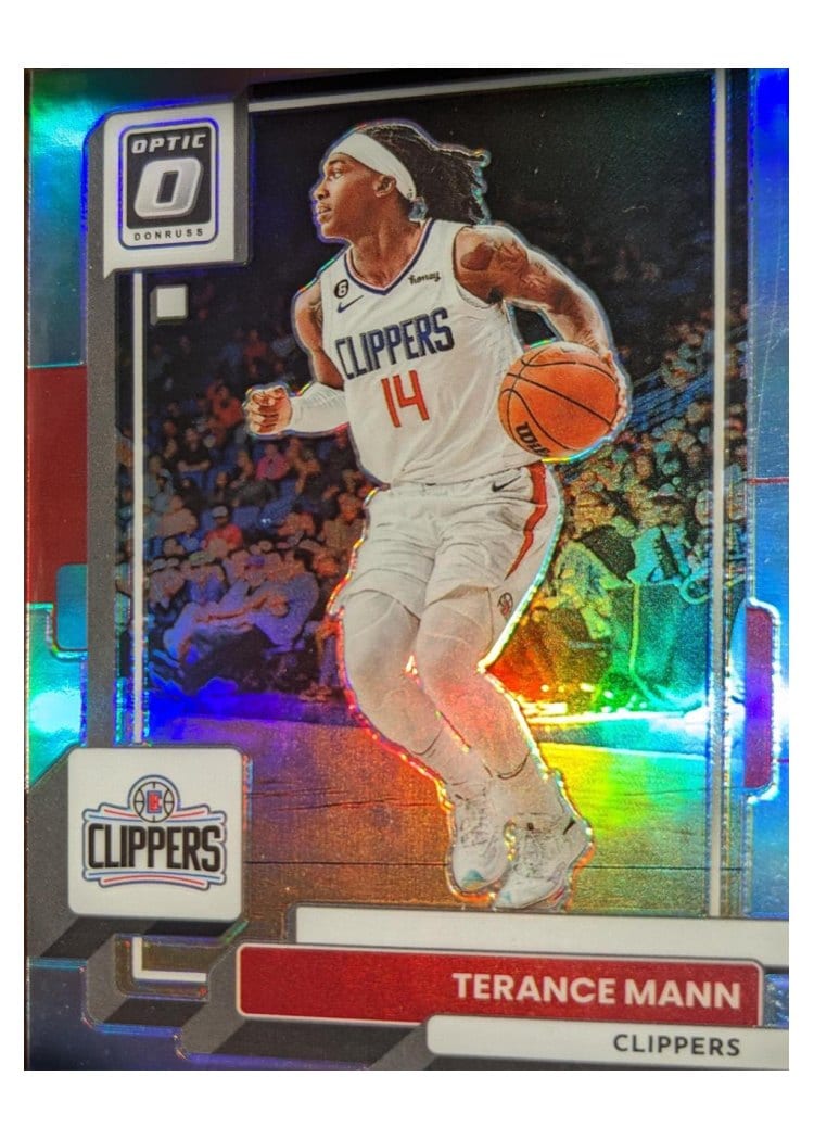 2022-23 Donruss Optic Base Set Terance Mann #120 card