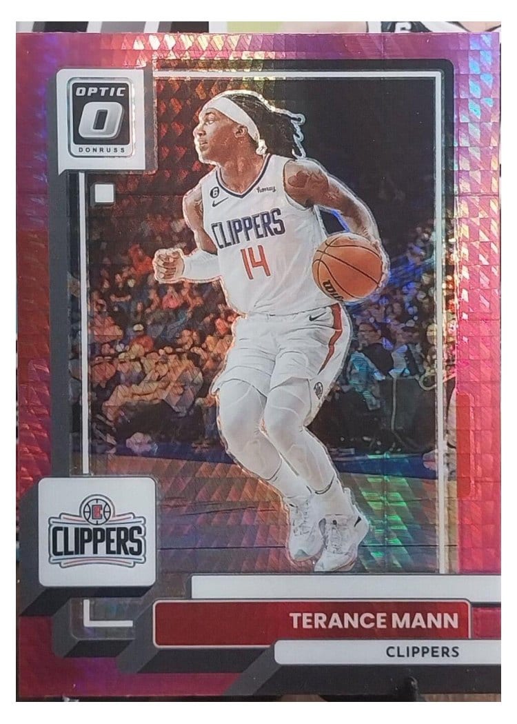 2022-23 Donruss Optic Base Set Terance Mann #120 card
