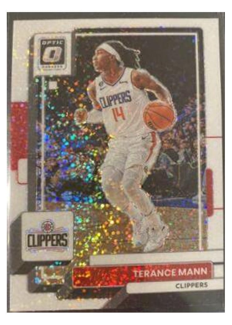 2022-23 Donruss Optic Base Set Terance Mann #120 card
