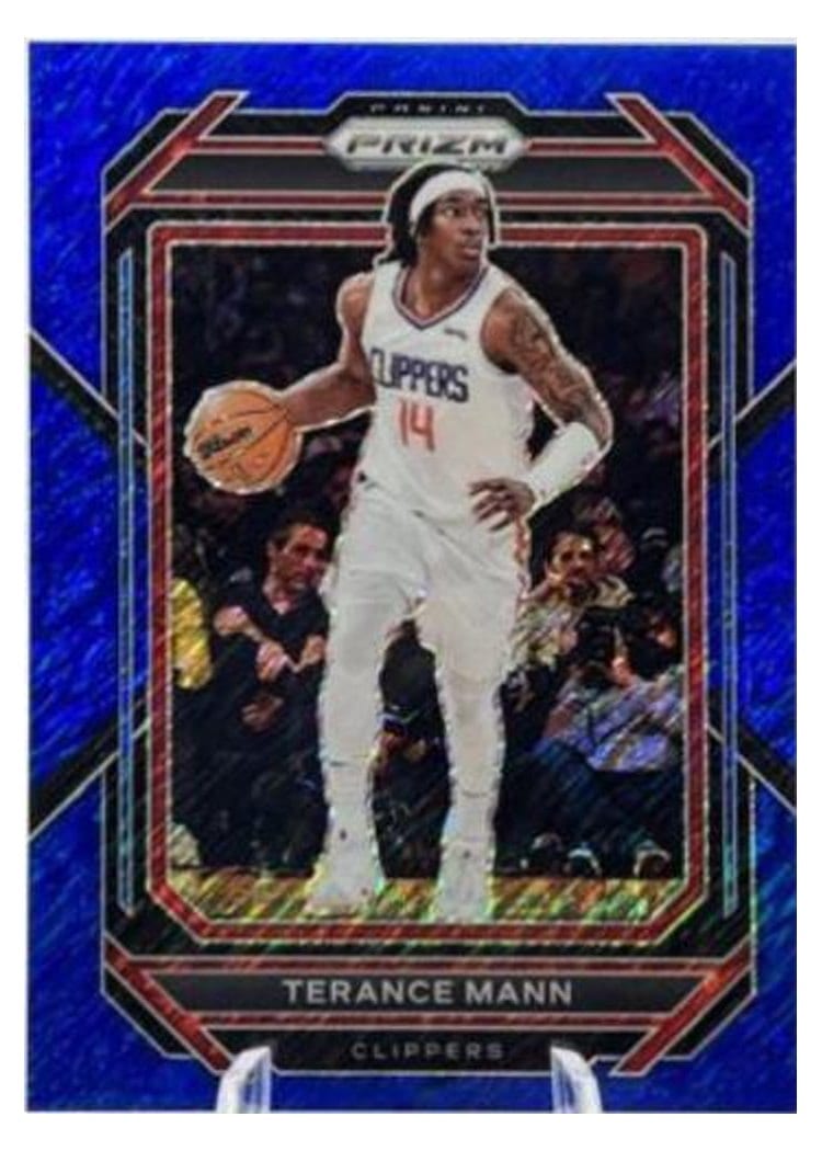 2022-23 Panini Prizm Base Set Terance Mann #137 card