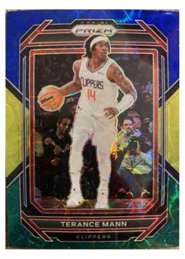 2022-23 Panini Prizm Base Set Terance Mann #137 card