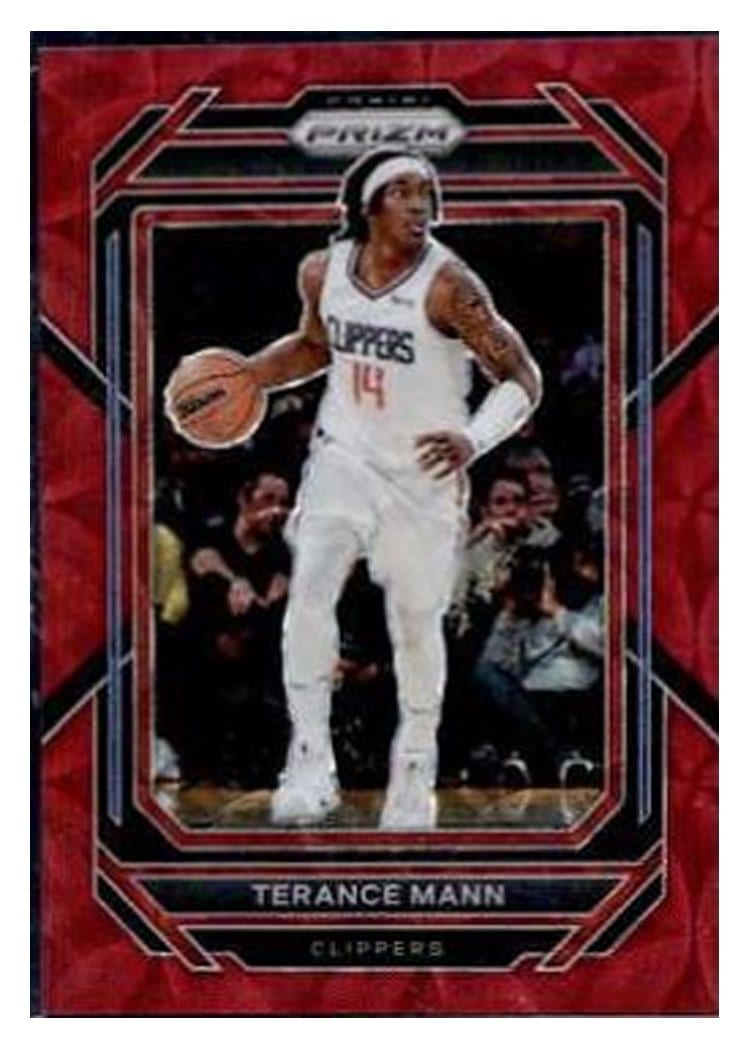 2022-23 Panini Prizm Base Set Terance Mann #137 card