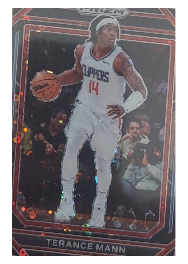 2022-23 Panini Prizm Base Set Terance Mann #137 card
