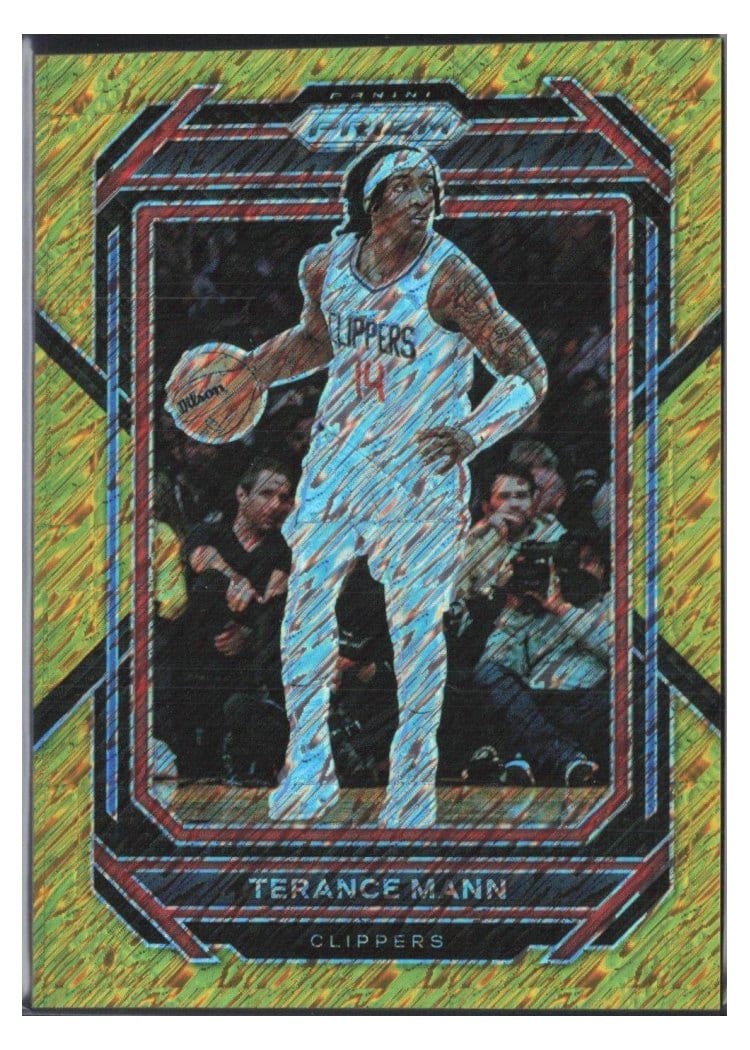 2022-23 Panini Prizm Base Set Terance Mann #137 card