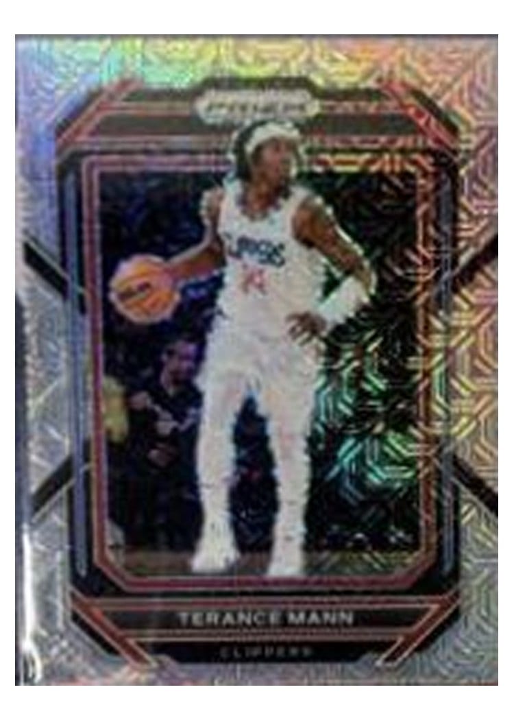 2022-23 Panini Prizm Base Set Terance Mann #137 card