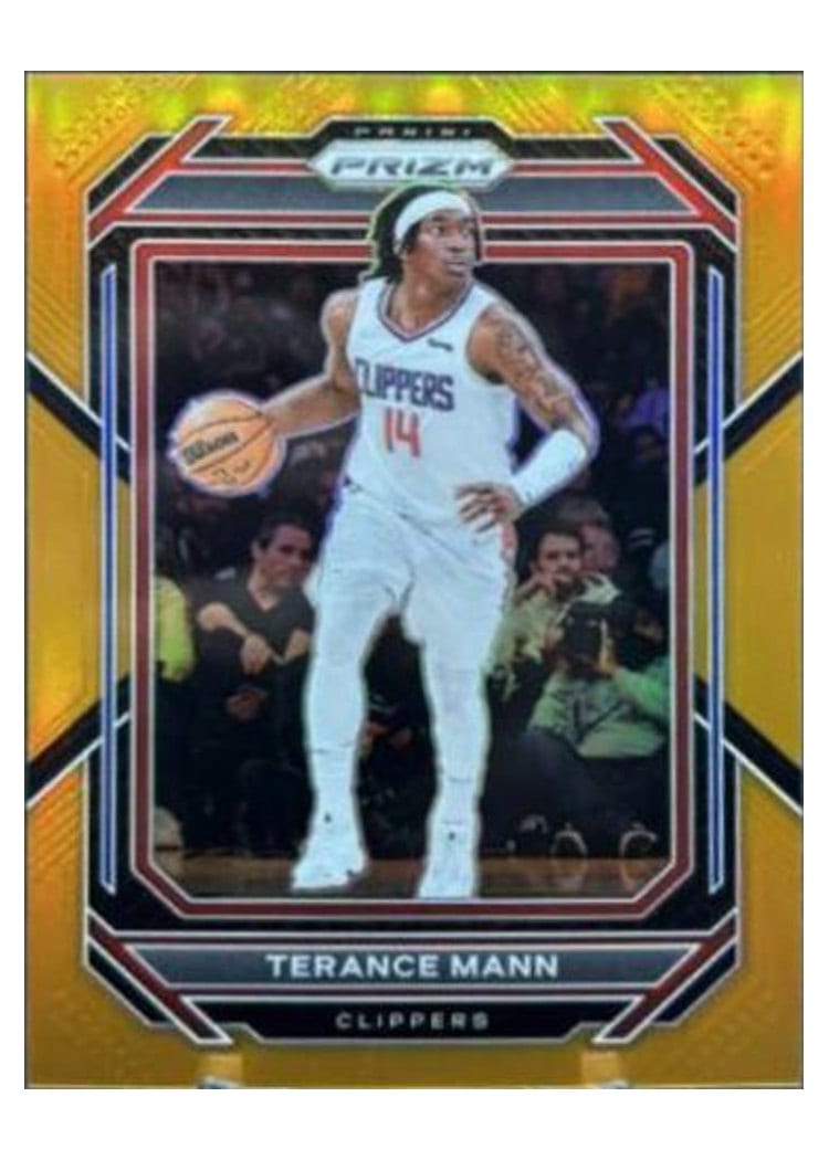 2022-23 Panini Prizm Base Set Terance Mann #137 card