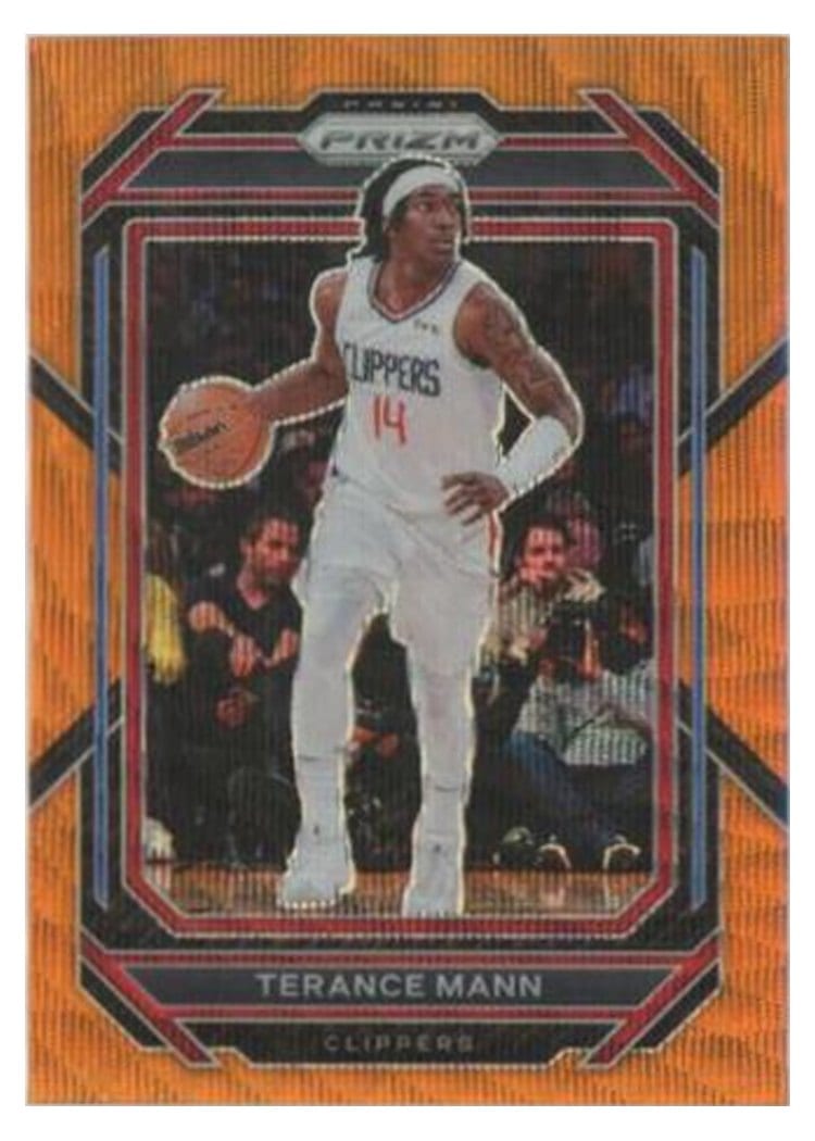 2022-23 Panini Prizm Base Set Terance Mann #137 card