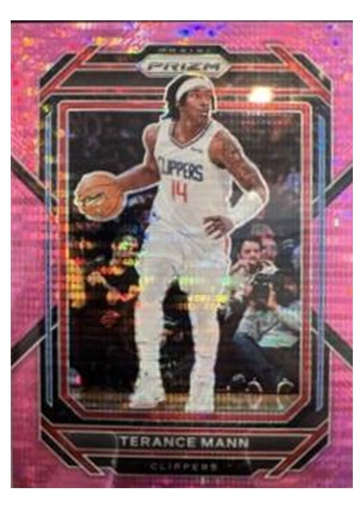 2022-23 Panini Prizm Base Set Terance Mann #137 card