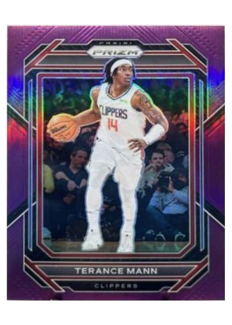 2022-23 Panini Prizm Base Set Terance Mann #137 card