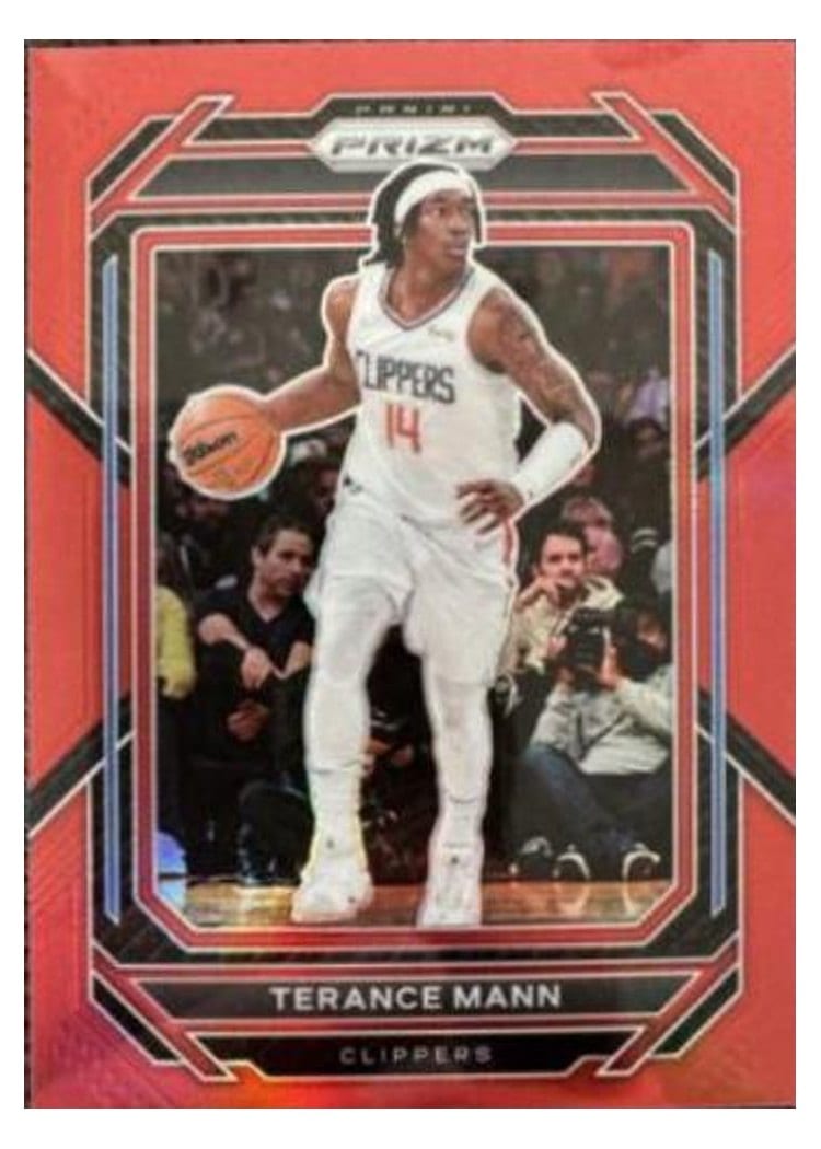 2022-23 Panini Prizm Base Set Terance Mann #137 card