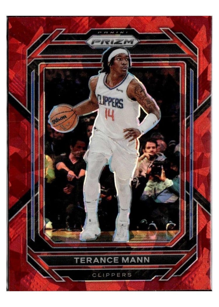 2022-23 Panini Prizm Base Set Terance Mann #137 card