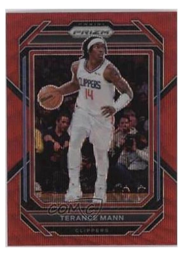 2022-23 Panini Prizm Base Set Terance Mann #137 card