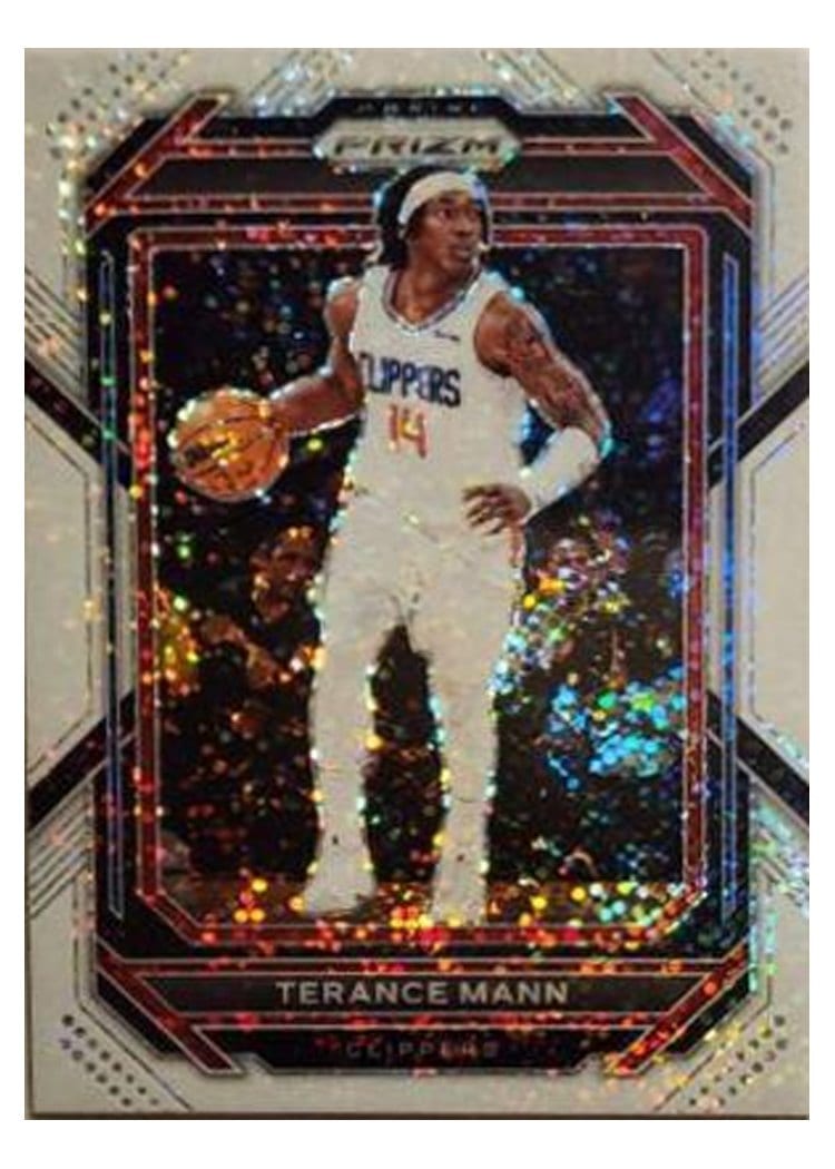 2022-23 Panini Prizm Base Set Terance Mann #137 card