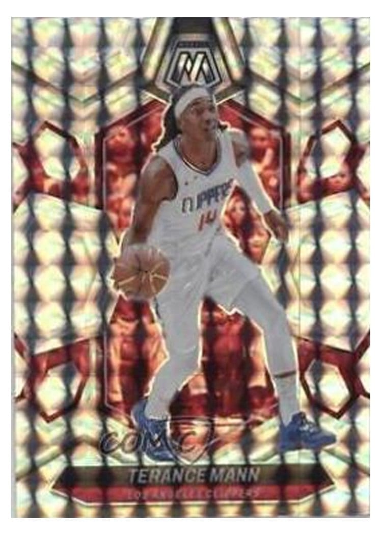 2023-24 Panini Mosaic Base Set Terance Mann Mosaic #14 card