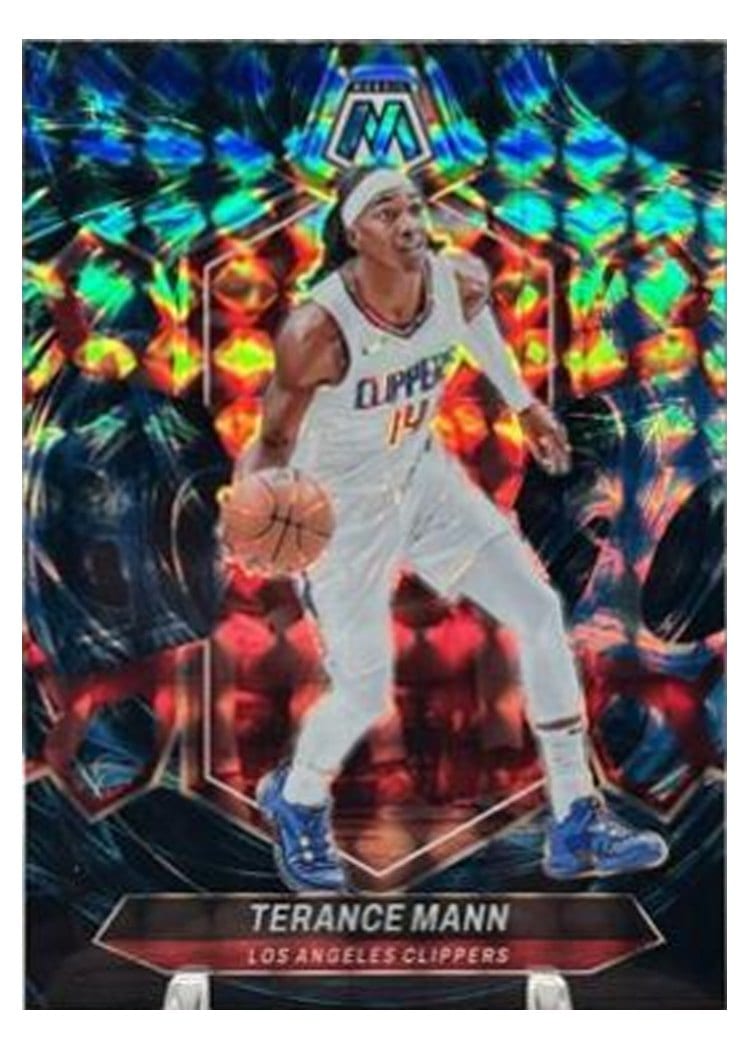 2023-24 Panini Mosaic Base Set Terance Mann #14 card