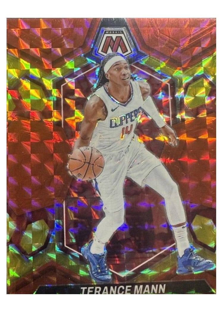 2023-24 Panini Mosaic Base Set Terance Mann #14 card