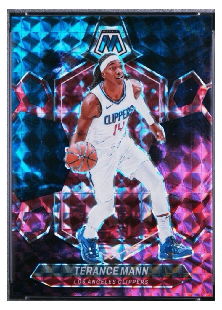 2023-24 Panini Mosaic Base Set Terance Mann #14 card