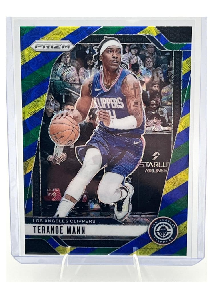 2024-25 Panini Prizm Base Set Terance Mann #69 card