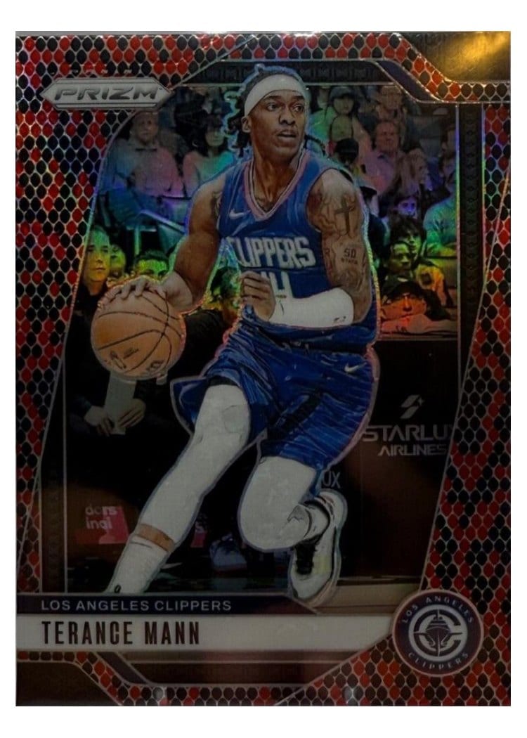 2024-25 Panini Prizm Base Set Terance Mann #69 card