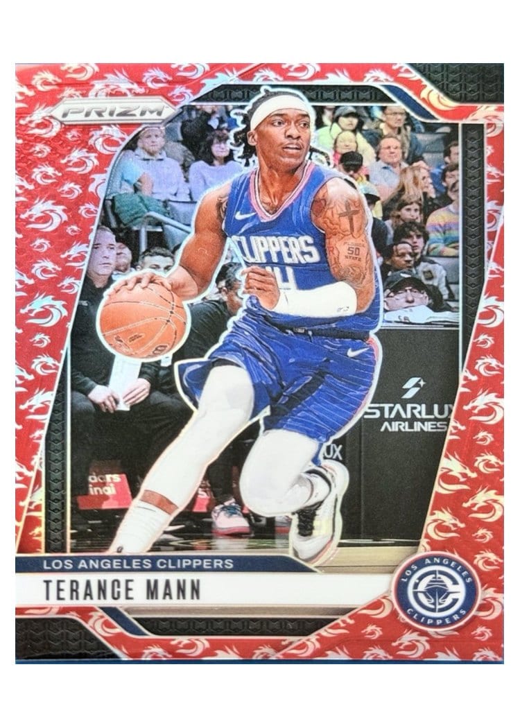 2024-25 Panini Prizm Base Set Terance Mann Dragon Year #69 card