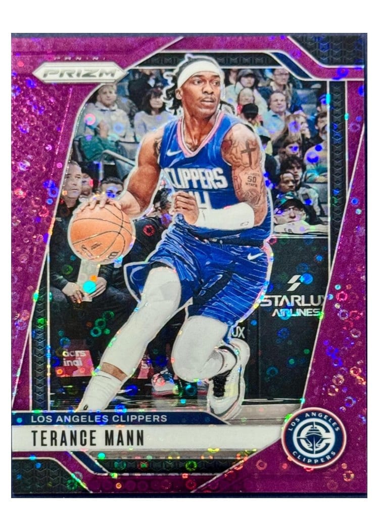 2024-25 Panini Prizm Base Set Terance Mann #69 card