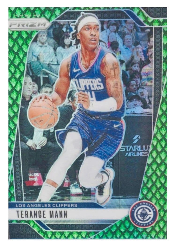2024-25 Panini Prizm Base Set Terance Mann #69 card