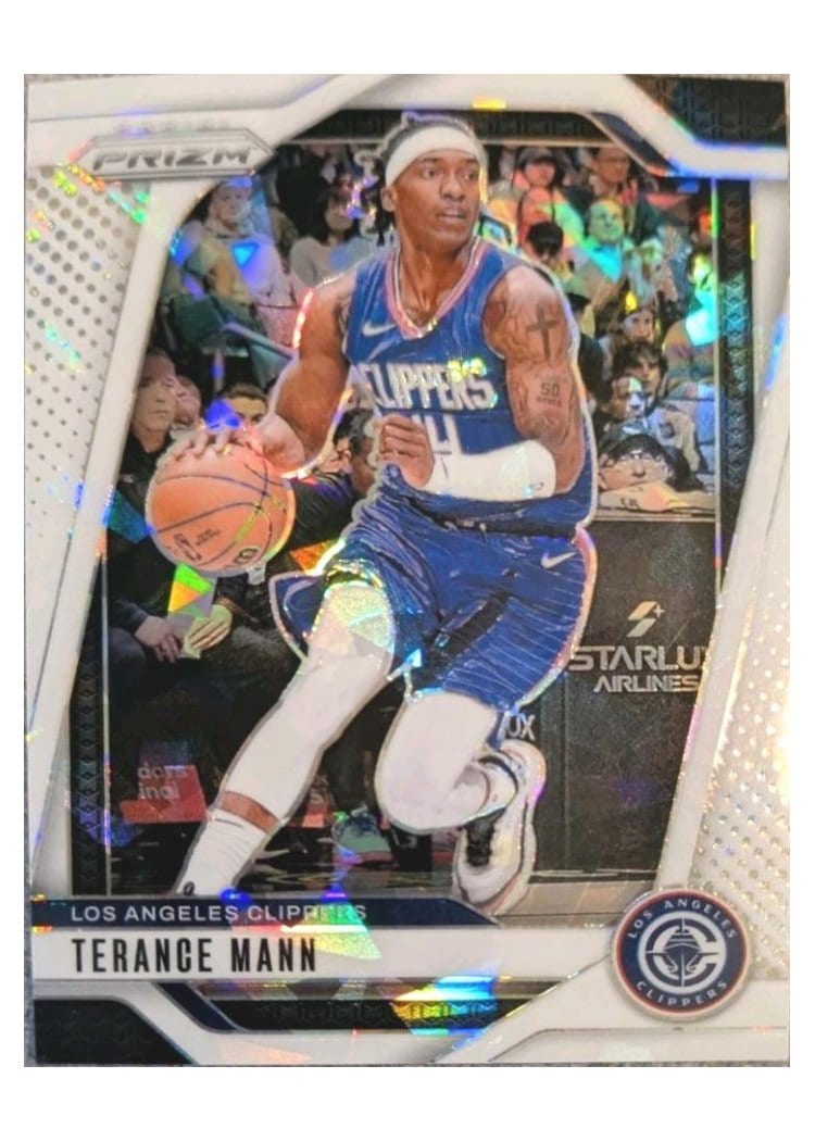 2024-25 Panini Prizm Base Set Terance Mann #69 card
