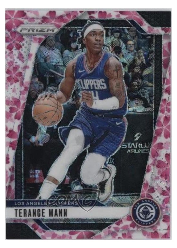 2024-25 Panini Prizm Base Set Terance Mann #69 card