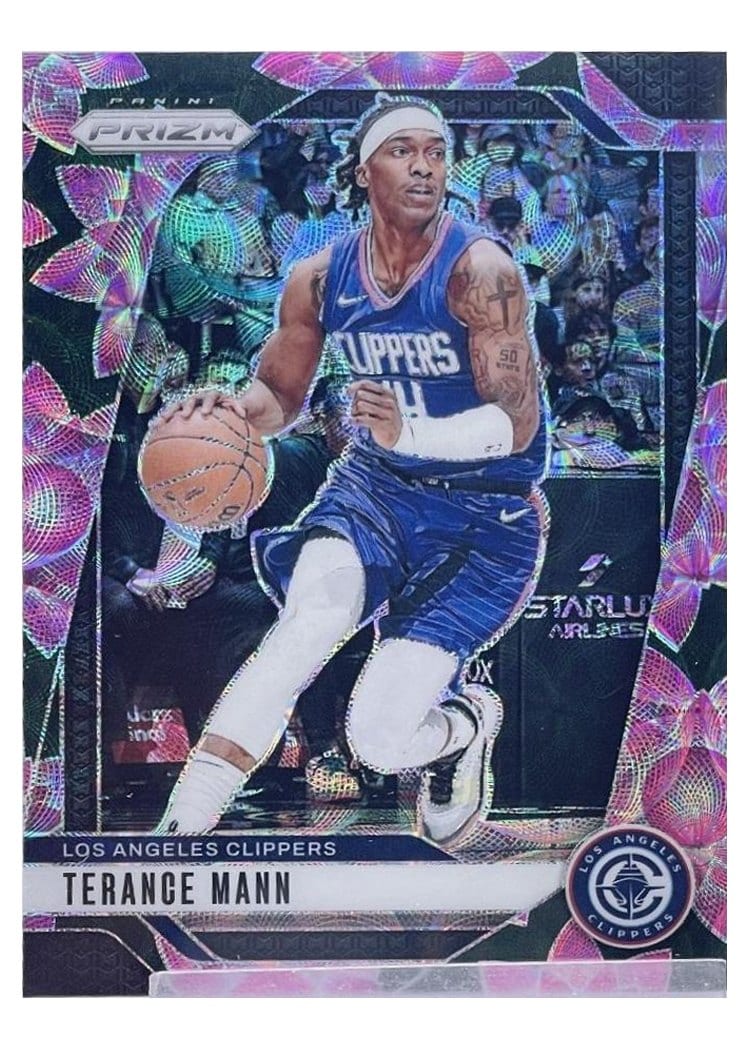 2024-25 Panini Prizm Base Set Terance Mann #69 card