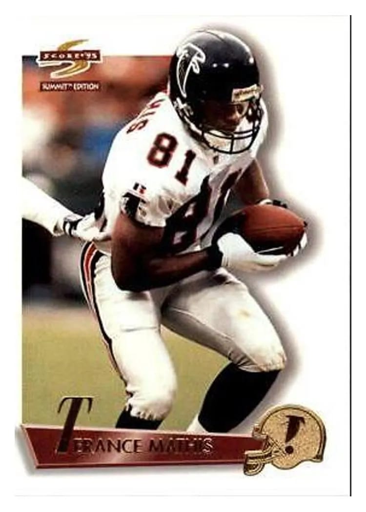 1995 Summit Terance Mathis #13 card
