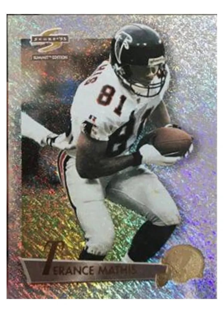 1995 Summit Terance Mathis Ground Zero #13 card