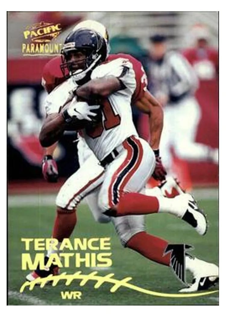 1998 Pacific Paramount Terance Mathis #14 card