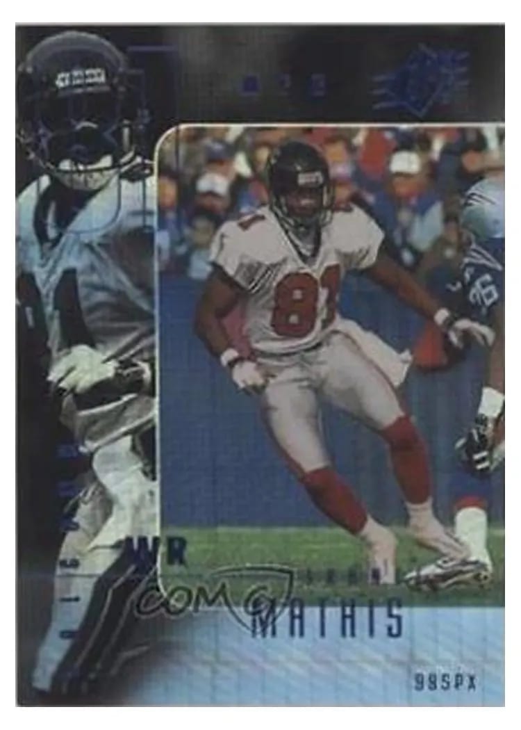 1999 Spx Terance Mathis #6 card