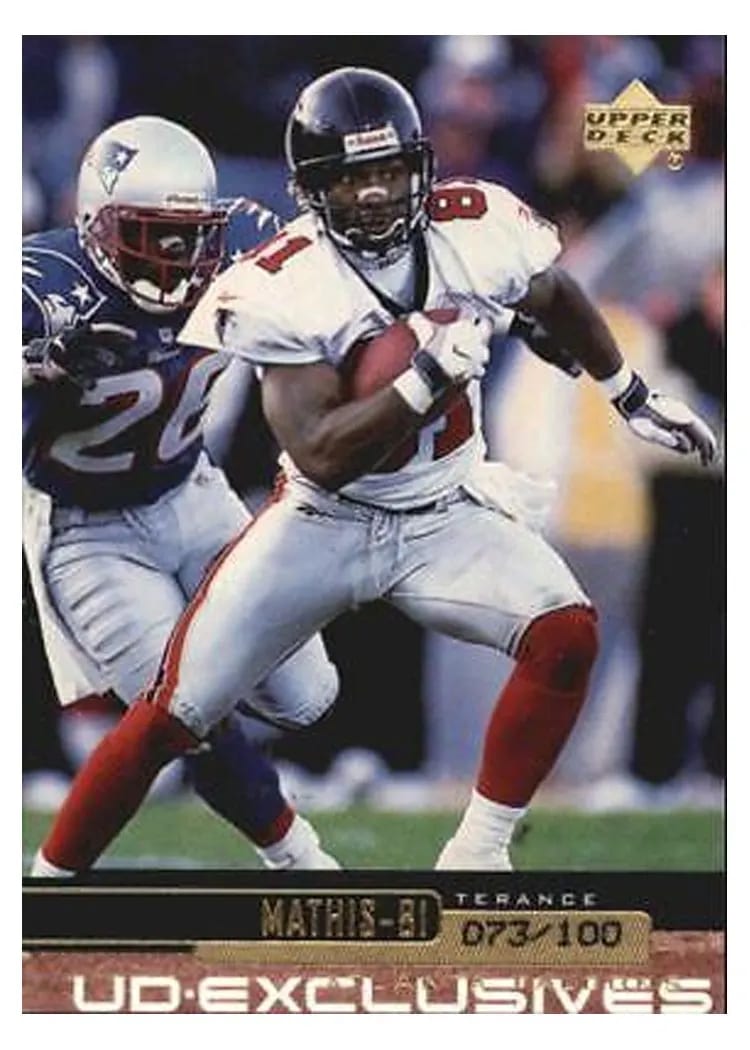 1999 Upper Deck Terance Mathis #14 card