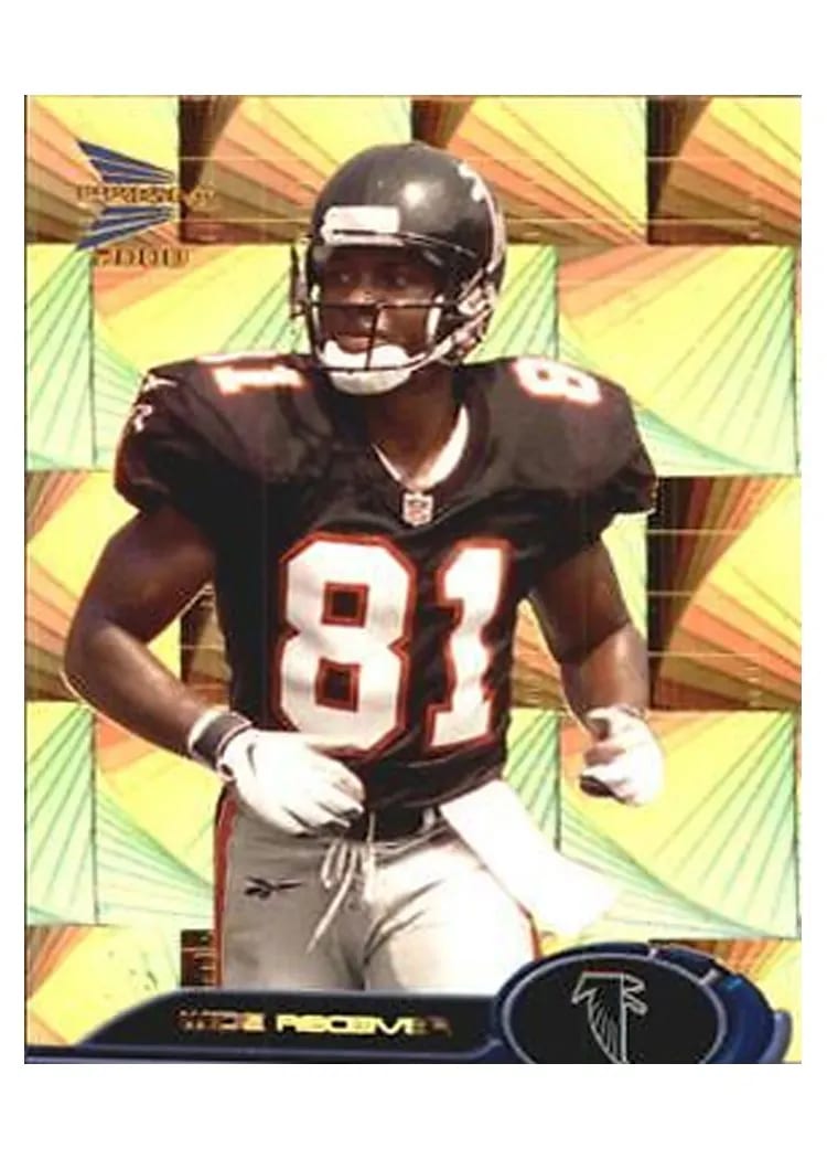 2000 Pacific Prism Prospects Terance Mathis Holographic Gold #6 card