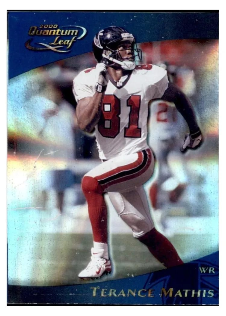 2000 Quantum Leaf Terance Mathis #12 card