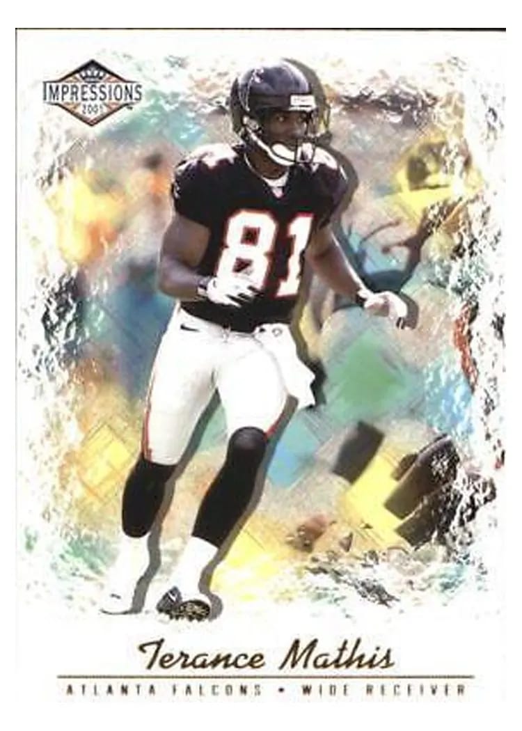 2001 Pacific Impressions Terance Mathis #9 card