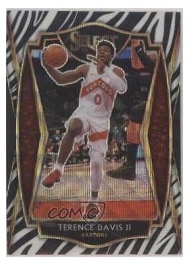 2020-21 Panini Select Base Set Terence Davis II #125 card