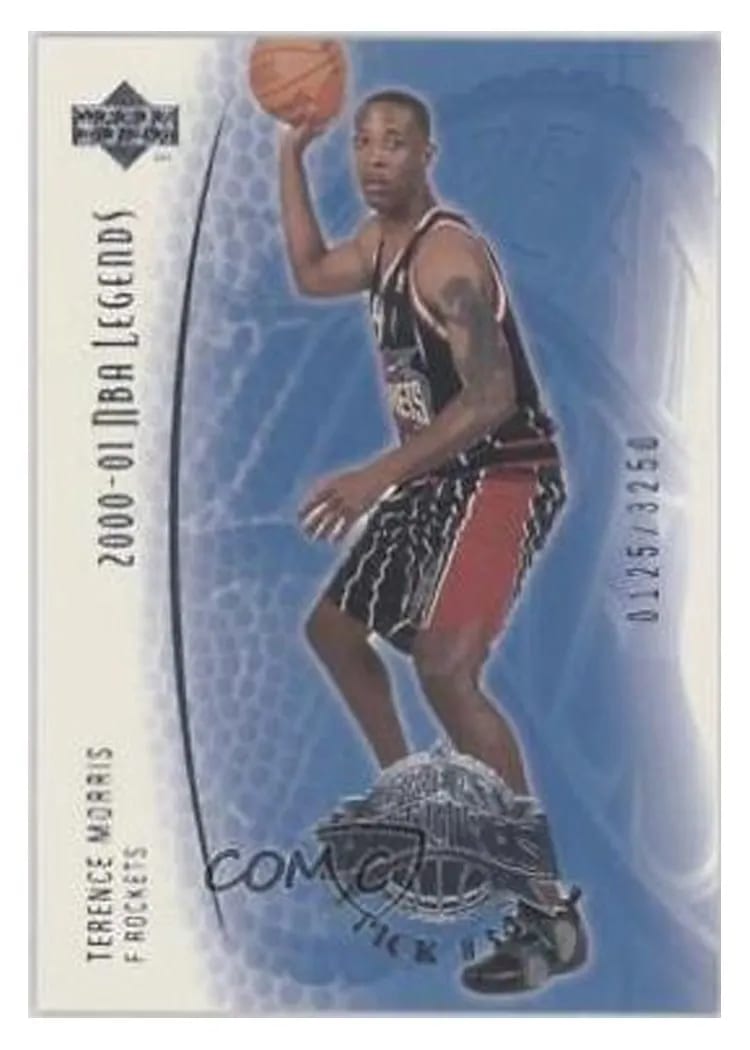 2000 Upper Deck Legends Terence Morris #99 card