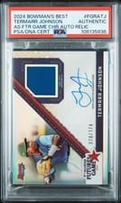2024 Bowman's Best 2024 MLB All-Star Futures Game Autograph Relics Termarr Johnson #FGRA-TJ card
