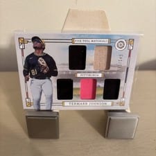 2024 Panini Boys of Summer Five Tool Player Materials Termarr Johnson #FT-TJ card