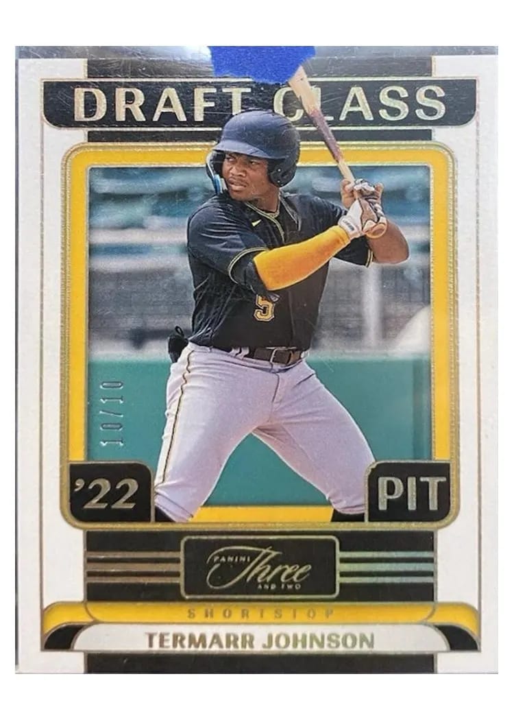 2024 Panini Three and Two Draft Class Termarr Johnson #15 card