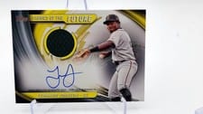 2024 Topps Pro Debut Fabrics of the Future Autograph Relics Termarr Johnson #FOTF-TJ card