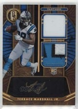 2021 Panini Gold Standard Rookie Jersey Autographs Double Terrace Marshall Jr #257 card