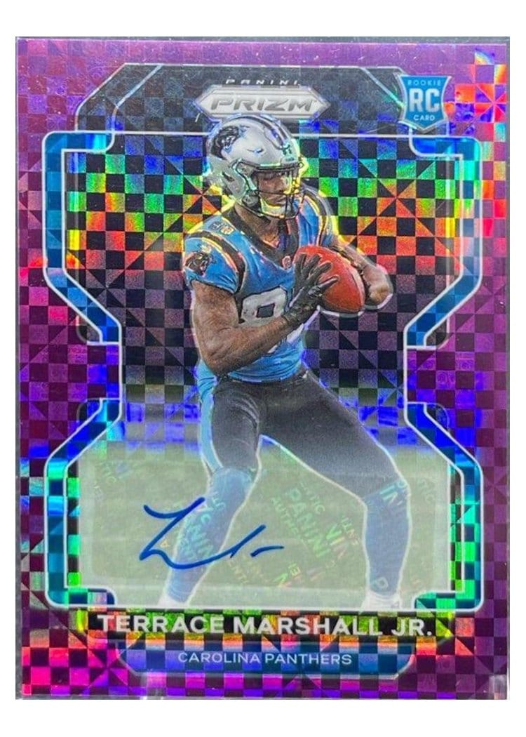 2021 Panini Prizm Base Set Terrace Marshall Jr. #348 card