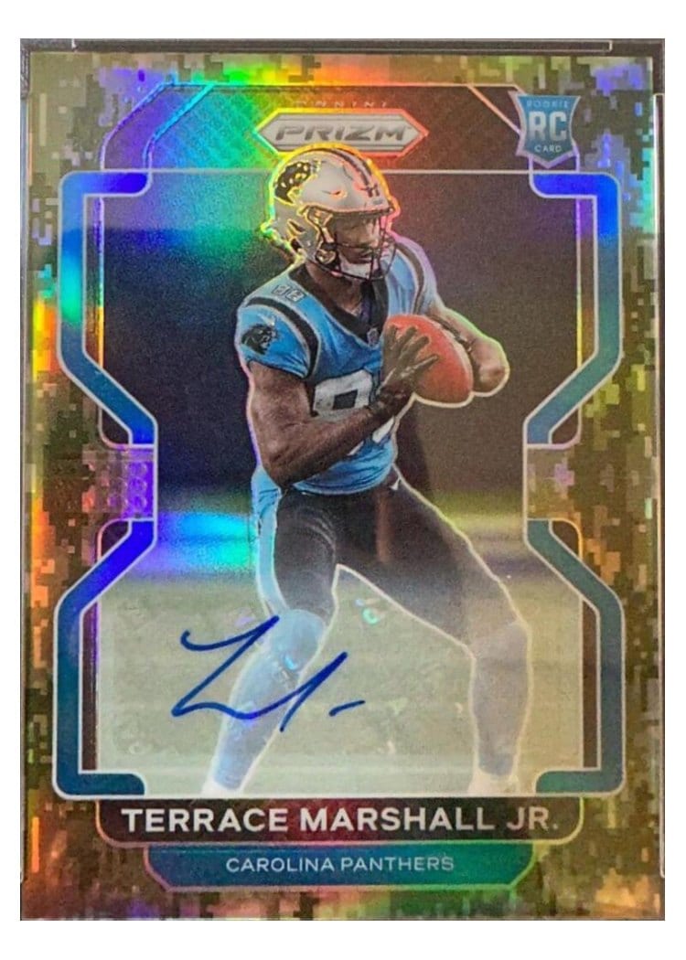 2021 Panini Prizm Base Set Terrace Marshall Jr. #348 card