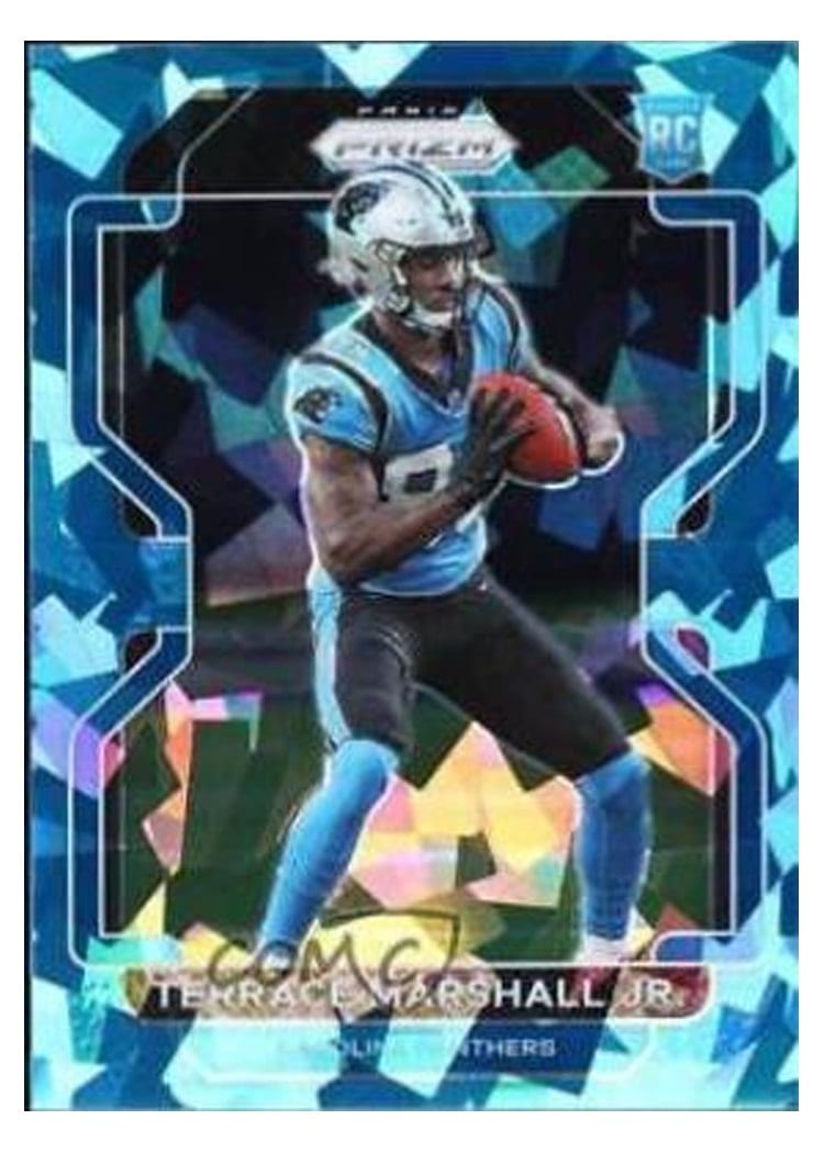 2021 Panini Prizm Base Set Terrace Marshall Jr. #348 card